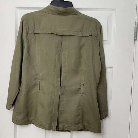 DKNY JEANS Linen Jacket - Picture 4 of 6